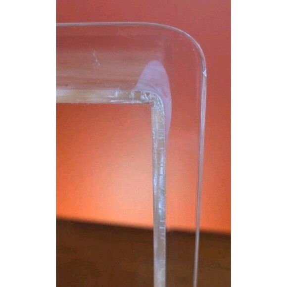 Vtg L & R Enterprises Lucite Light Trash Waste Container Made In CA USA - Picture 12 of 14